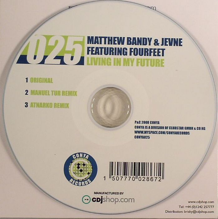 BANDY, Matthew/JEVNE feat FOURFEET - Living In My Future