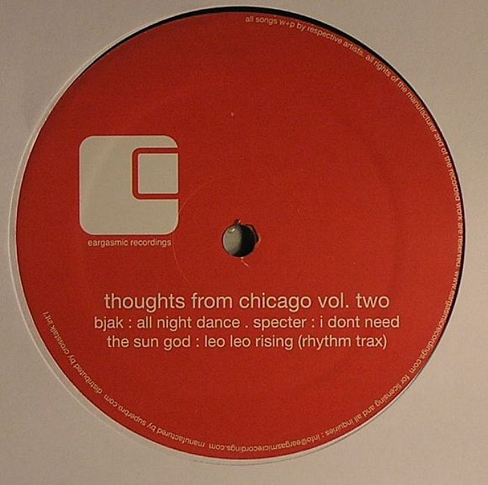 BJAK/SPECTER/THE SUN GOD - Thoughts From Chicago Vol 2