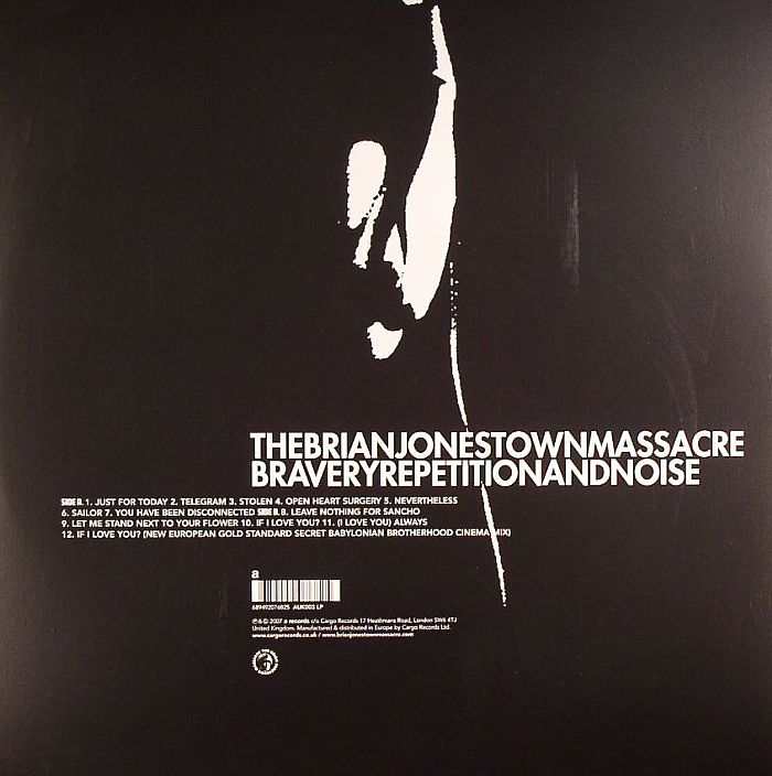 BRIAN JONESTOWN MASSACRE, The - Bravery Repetition & Noise