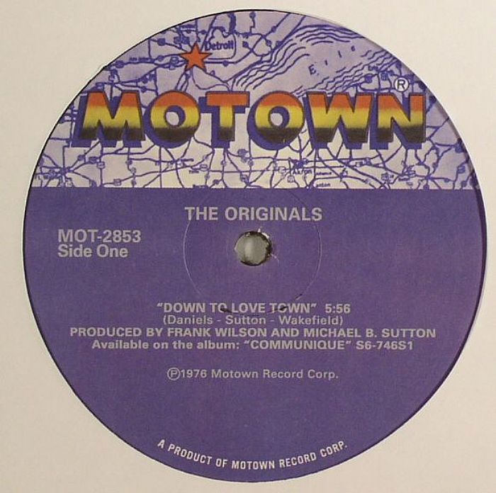 ORIGINALS, The/CARL BEAN - Down To Love Town