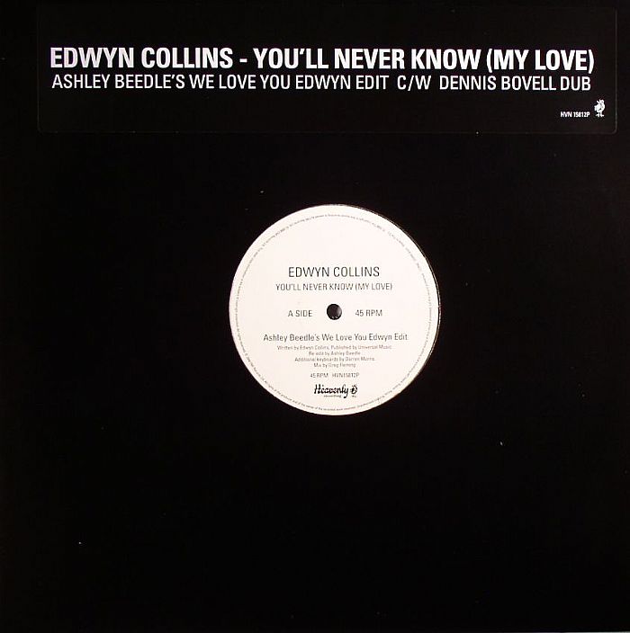 COLLINS, Edwyn - You'll Never Know (My Love)