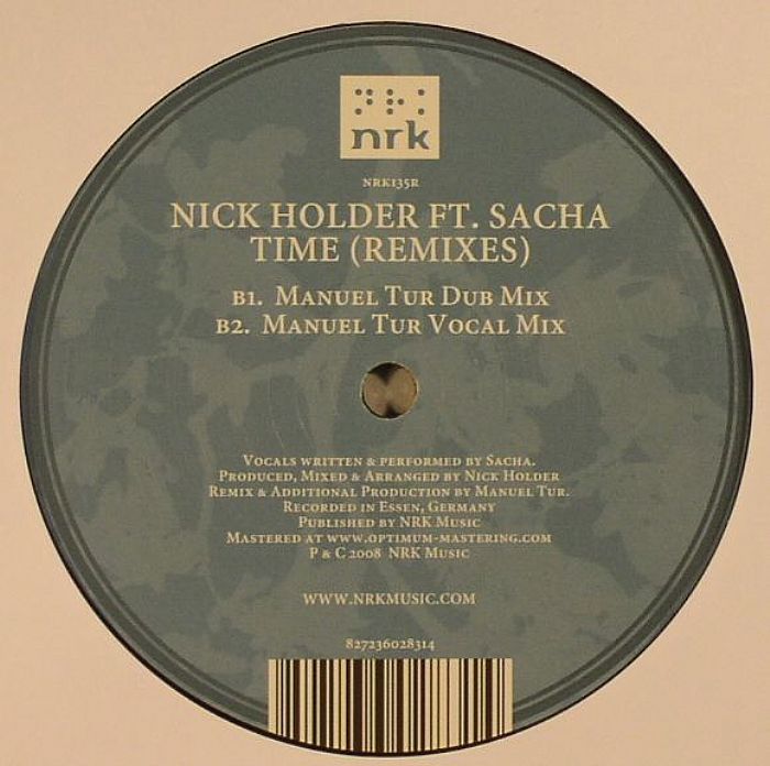 HOLDER, Nick feat SACHA - Time (remixes)