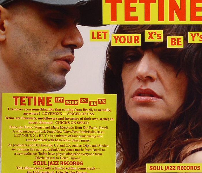 TETINE - Let Your X's Be Y's