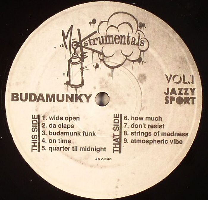 BUDAMUNKY - Mokstrumentals Vol 1
