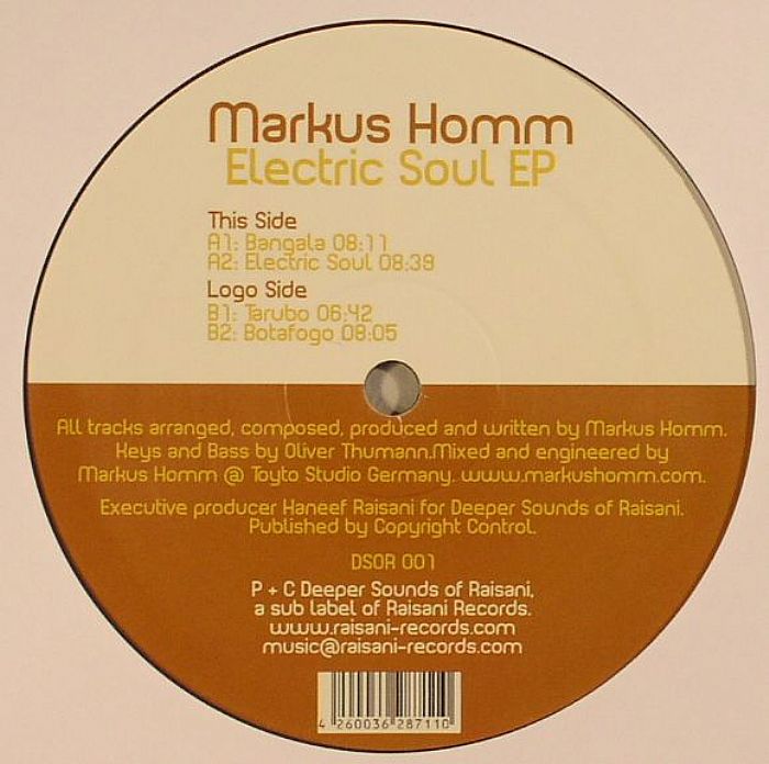 HOMM, Markus - Electric Soul EP