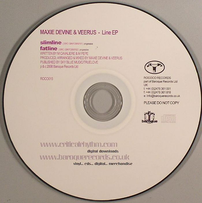 DEVINE, Maxie/VEERUS - Line EP