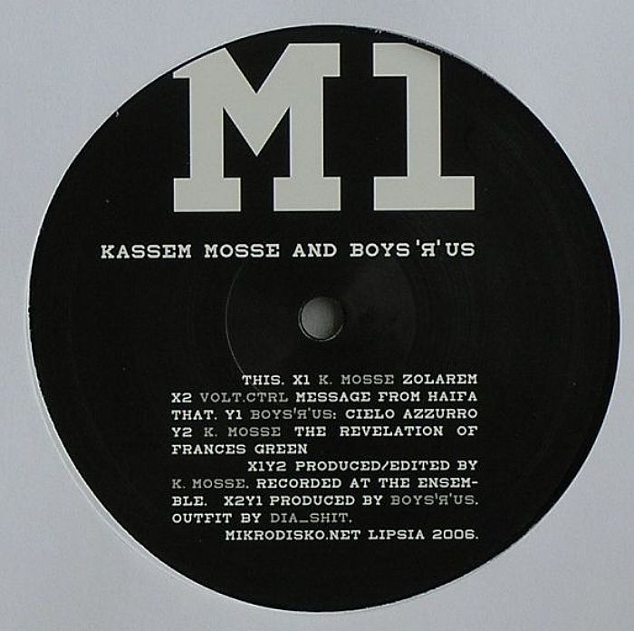 KASSEM MOSSE/BOYS R US - We Call It Mikrodisko
