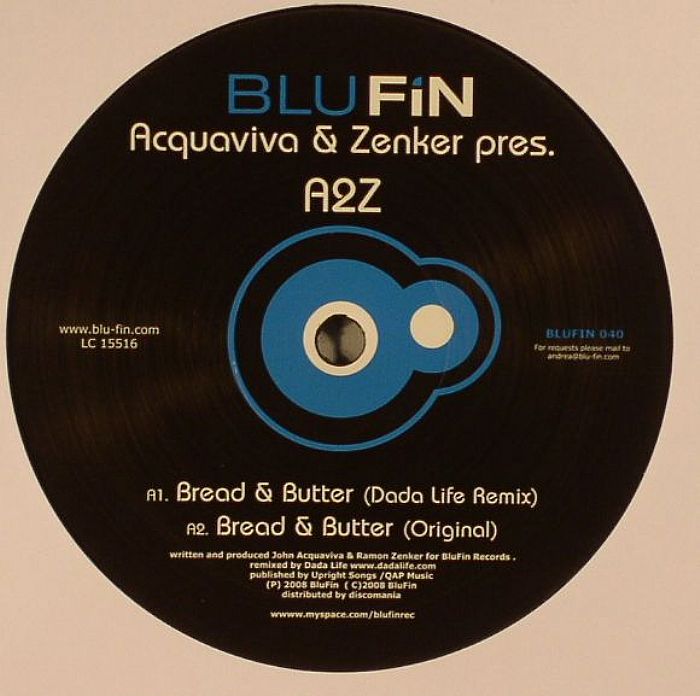 ACQUAVIVA/ZENKER presents A2Z - Bread & Butter