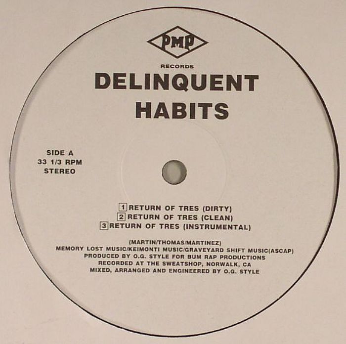 DELINQUENT HABITS - Return Of The Tres