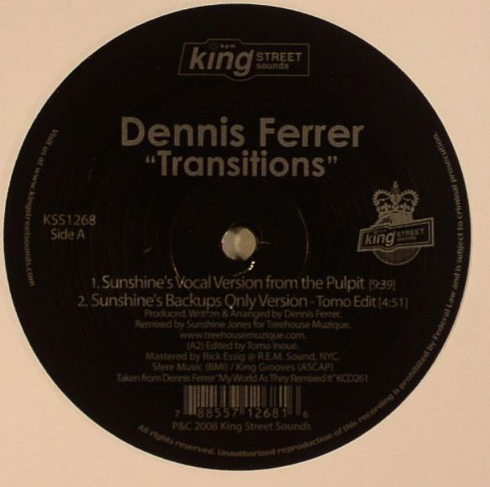 FERRER, Dennis - Transitions