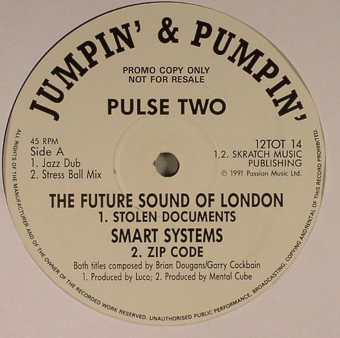 FUTURE SOUND OF LONDON, The/SMART SYSTEMS/INDO TRIBE - Pulse Two