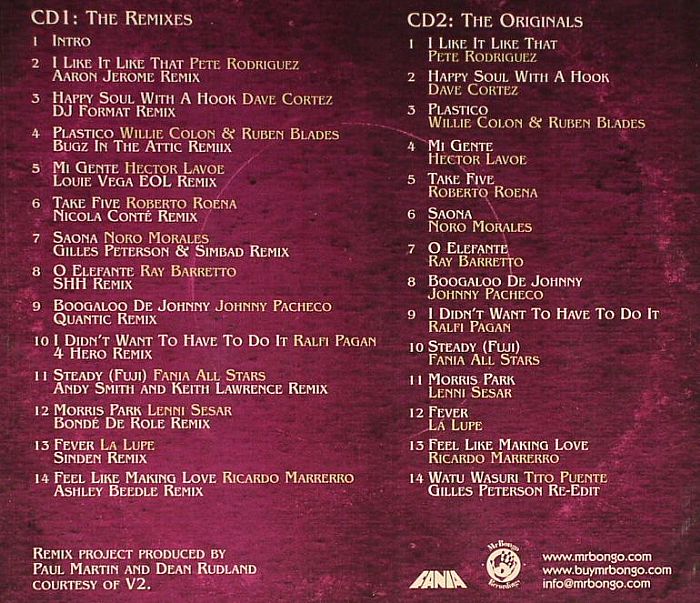 VARIOUS - I Like It Like That: Fania Remixed