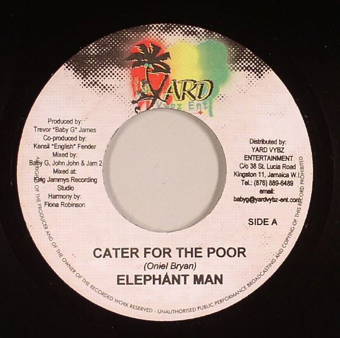 ELEPHANT MAN - Cater For The Poor (Mission Riddim)