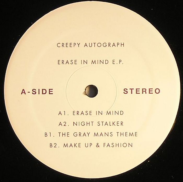 CREEPY AUTOGRAPH - Erase In Mind EP