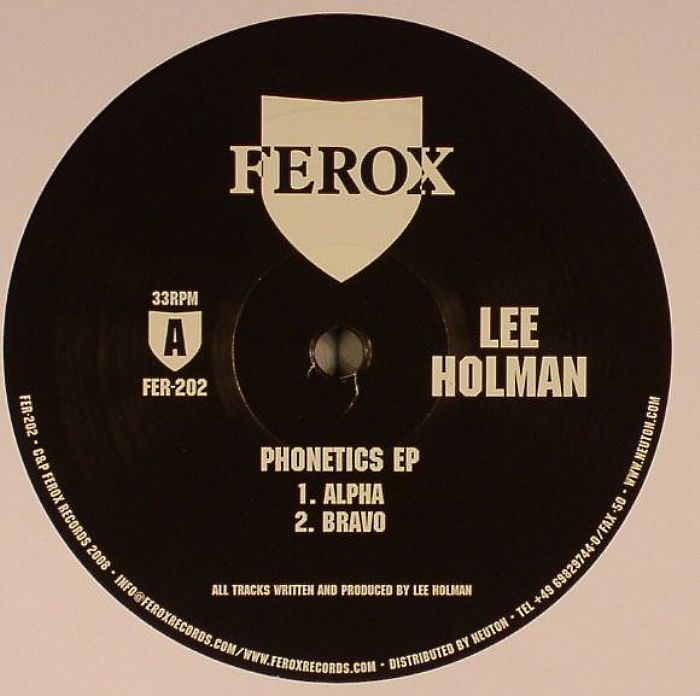 HOLMAN, Lee - Phonetics EP