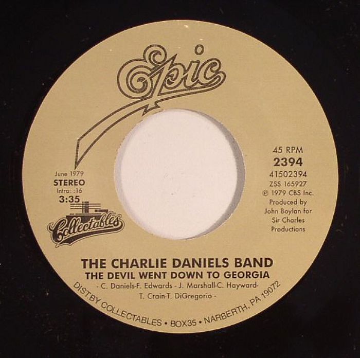 CHARLIE DANIELS BAND, The - The Devil Went Down To Georgia