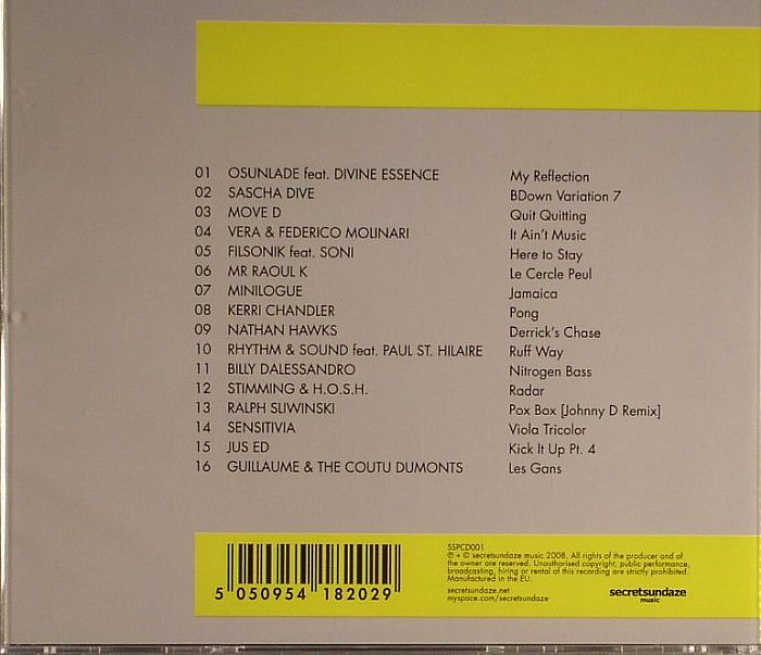 NEUMANN, Tobi/VARIOUS - Secretsundaze Presents Tobi Neumann