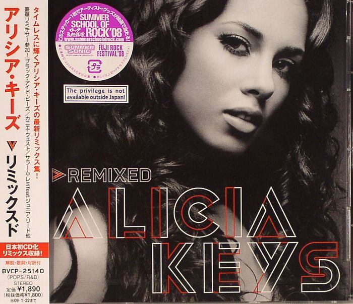 KEYS, Alicia - Remixed (Japanese mini album)