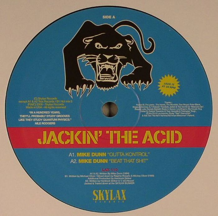 DUNN, Mike/MICKEY OLIVER/HARDROCK STRICKER - Jackin' The Acid