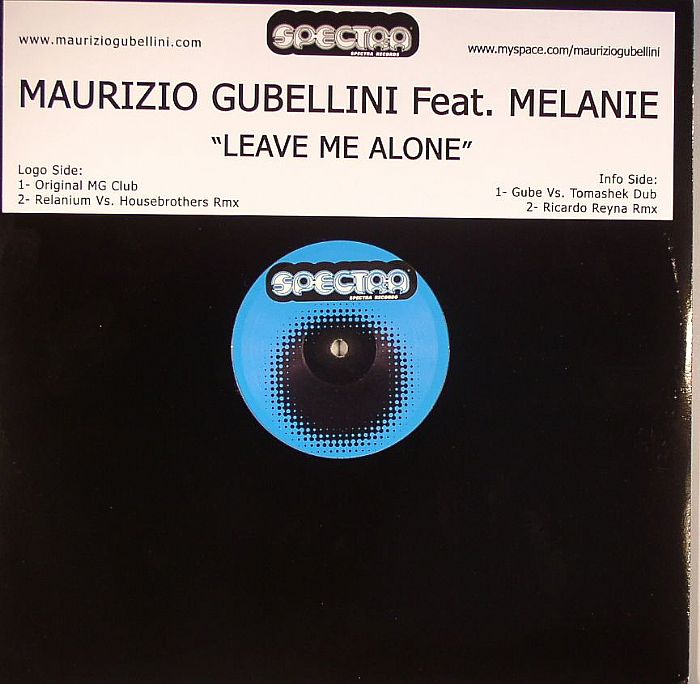 GUBELLINI, Maurizio feat MELANIE - Leave Me Alone