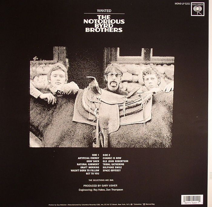 The Byrds The Notorious Byrd Brothers Vinyl At Juno Records 3825