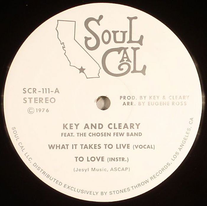 KEY & CLEARY feat THE CHOSEN FEW BAND - What It Takes To Live