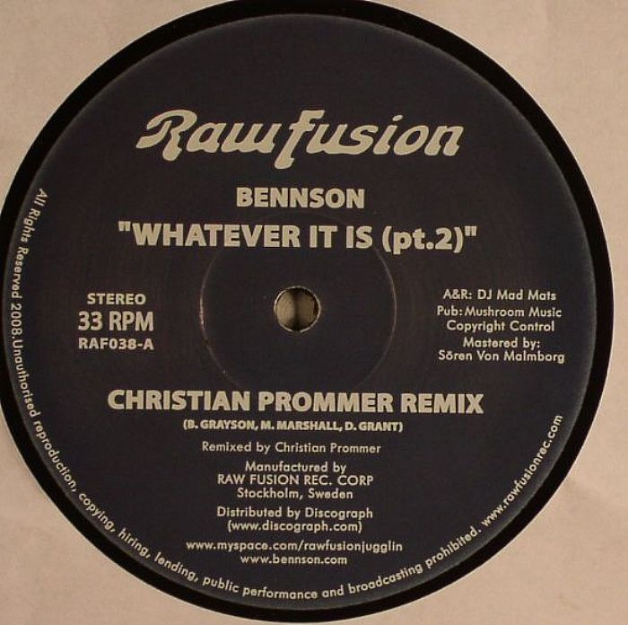 BENNSON - Whatever It Is (Part 2)
