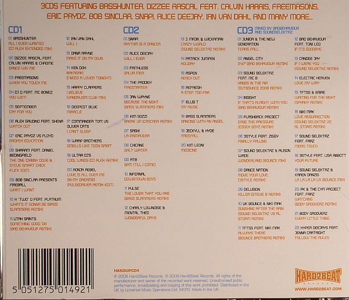 VARIOUS - Put Your Hands Up!: The Biggest Club Anthems Of All Time  Vol 4