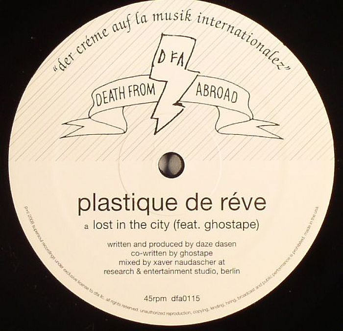 PLASTIQUE DE REVE - Lost In The City