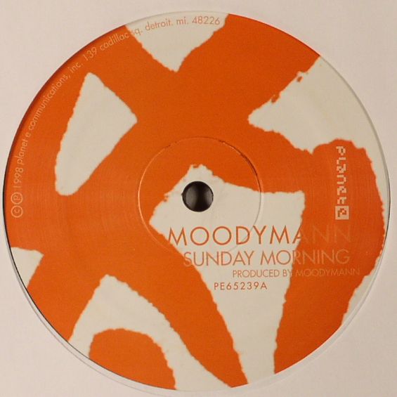Moodymann – Sunday Morning vinyl cover