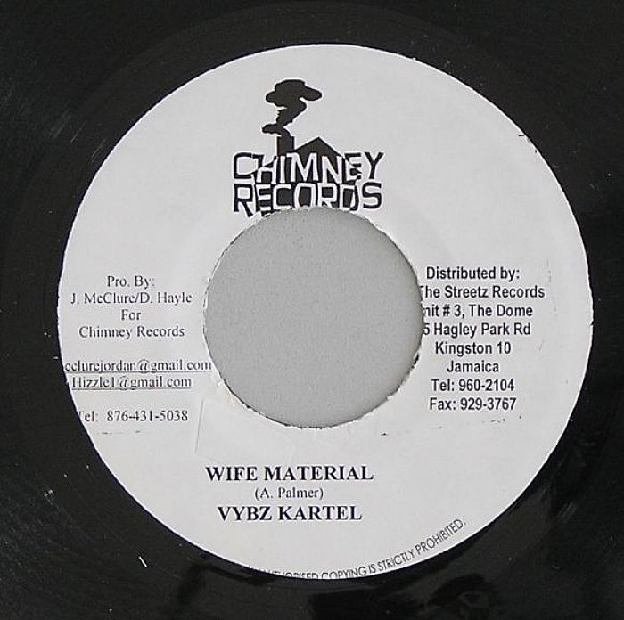 VYBZ KARTEL/CHICO - Wife Material (Brazilian Wax Riddim)