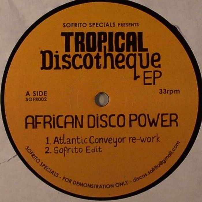 SOFRITO SPECIALS - Tropical Discotheque EP (repress)
