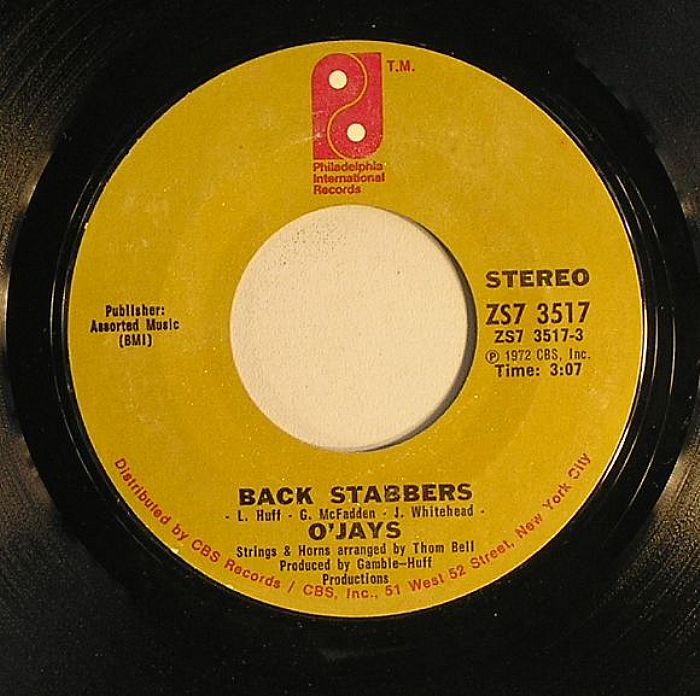 O'JAYS, The - Back Stabbers