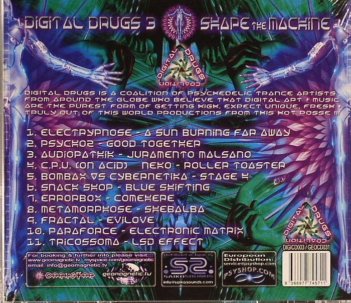 FABIUZ/DOCTOR SPOOK/VARIOUS - Digital Drugs 3: Shape The Machine