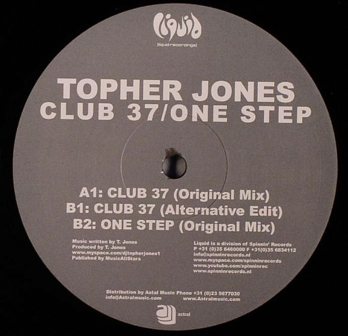 JONES, Topher - Club 37