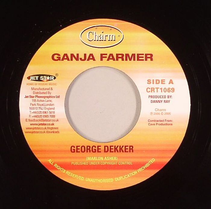 DEKKER, George - Ganja Farmer