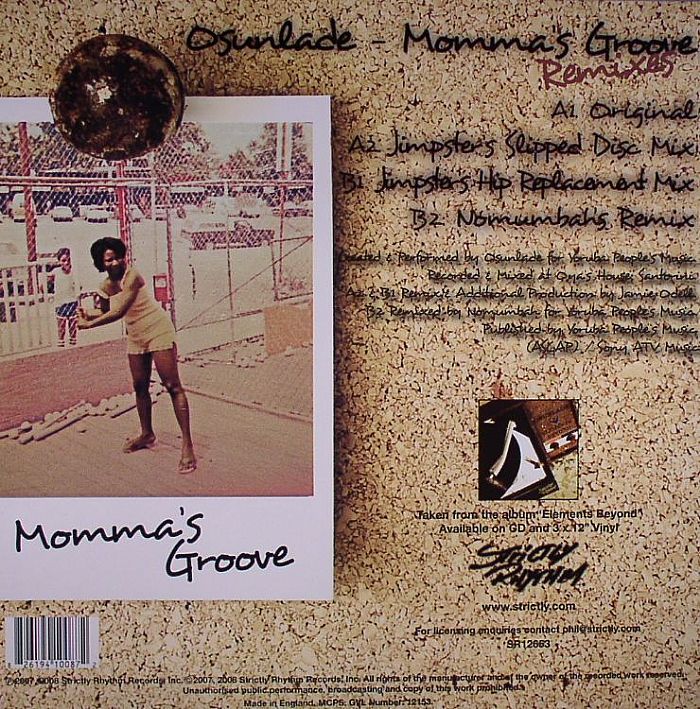 Osunlade Momma's Groove Jimpster's Slipped Disc Mix