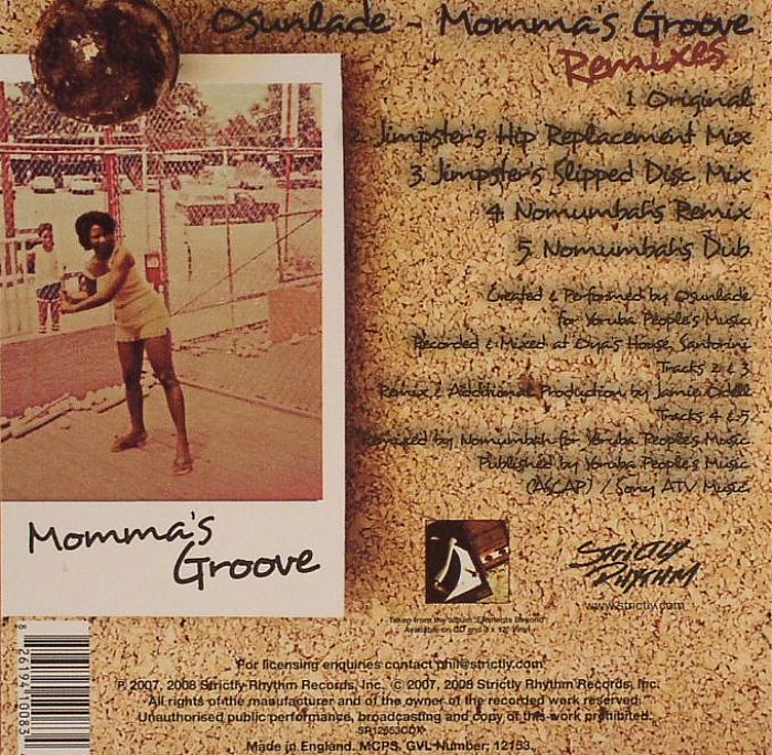 Osunlade Momma's Groove Jimpster's Slipped Disc Mix