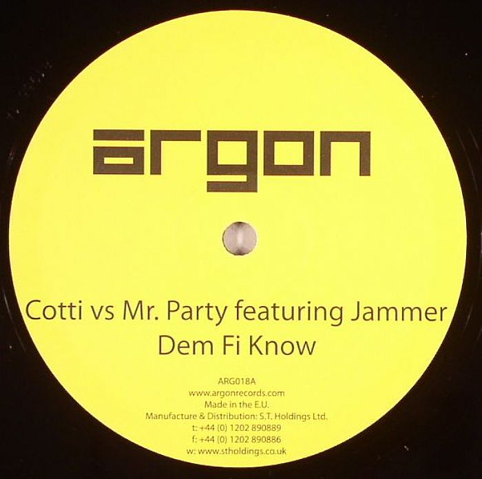 COTTI vs MR PARTY - Dem Fi Know