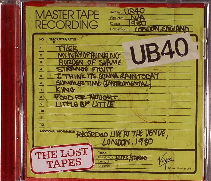 UB40 - The Lost Tapes