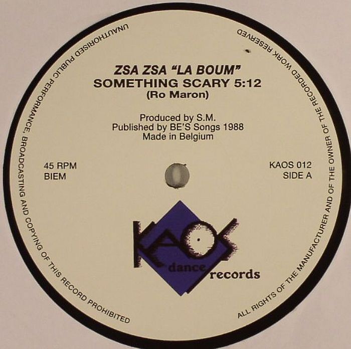 ZSA ZSA LA BOUM - Something Scary