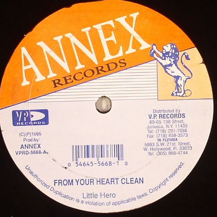 LITTLE HERO - From Your Heart Clean