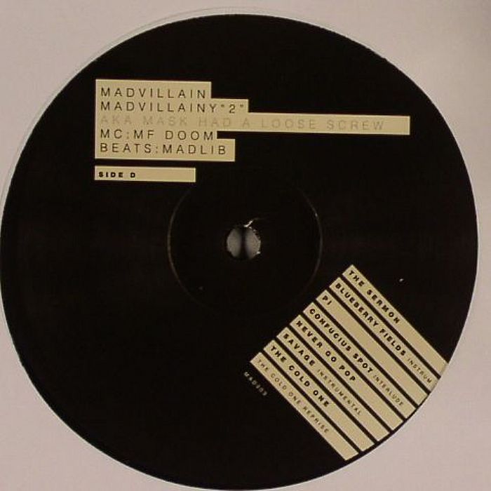 MADVILLAIN (aka MADLIB & MF DOOM) Madvillainy 2 Vinyl at Juno Records.
