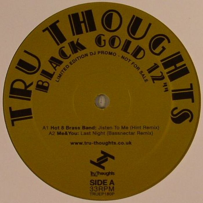 HOT 8 BRASS BAND/ME & YOU/TM JUKE/THE JACK BAKER TRIO/BELLERUCHE - Tru Thoughts Presents Black Gold