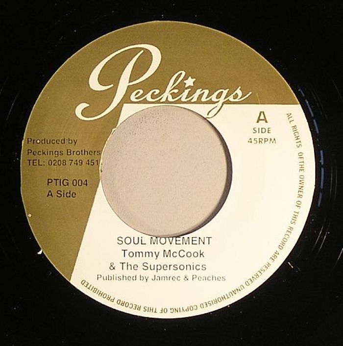 McCOOK, Tommy/THE SUPERSONICS/KING SPORTY - Soul Movement