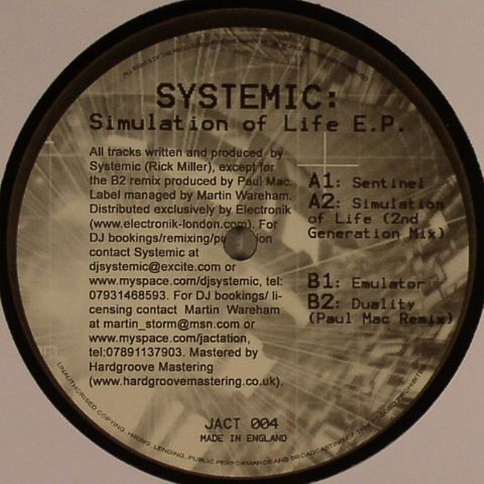 SYSTEMIC - Simulation Of Life EP