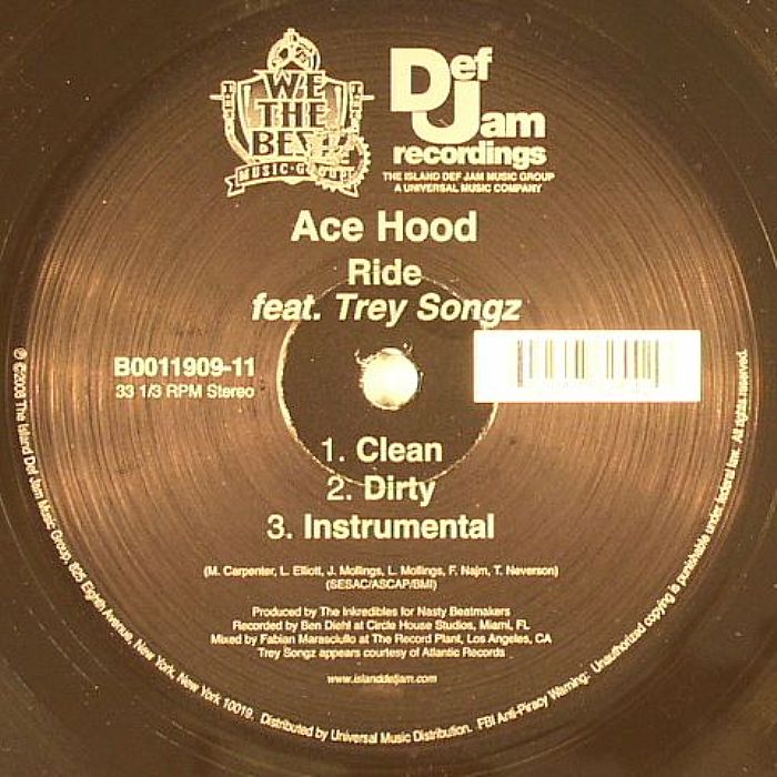 ACE HOOD feat TREY HOOD - Ride