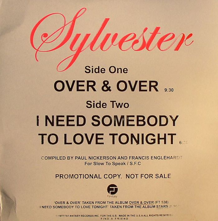 SYLVESTER - Over & Over