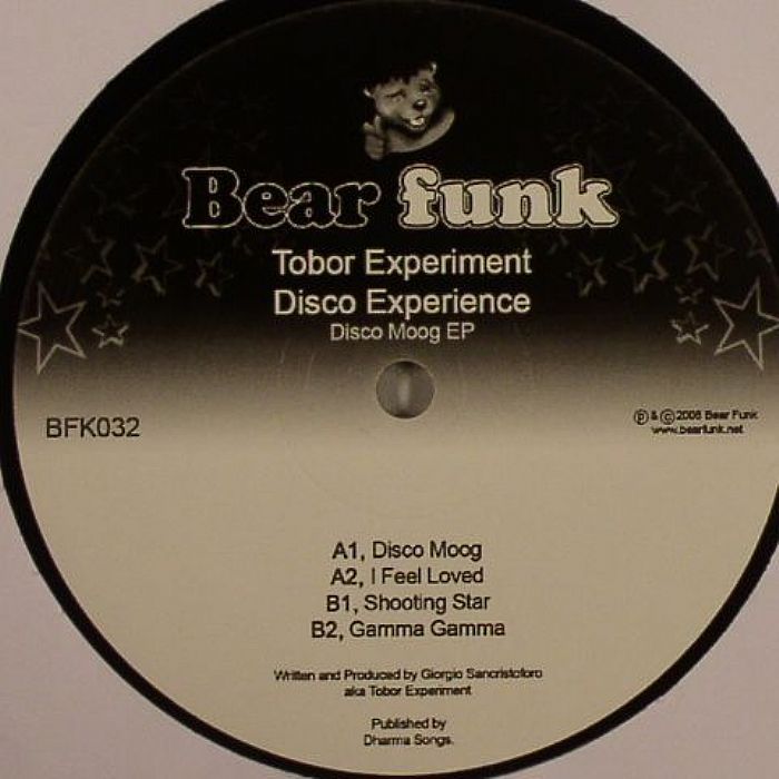 TOBOR EXPERIMENT DISCO EXPERIENCE - Disco Moog EP