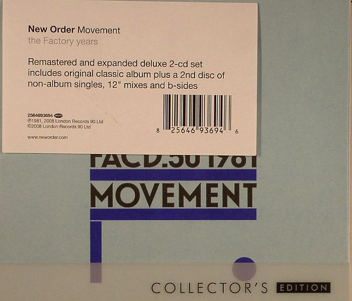 NEW ORDER - Movement: The Factory Years (remastered)